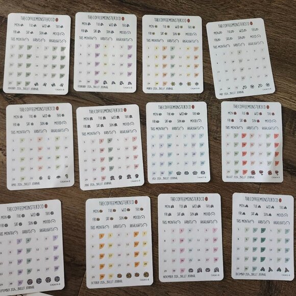 TheCoffeeMonsterzCo Random Stickers - Picture 4 of 10